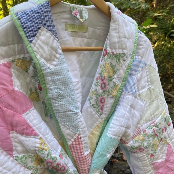 Handmade Vintage Quilt Coat - Picture 4 of 5